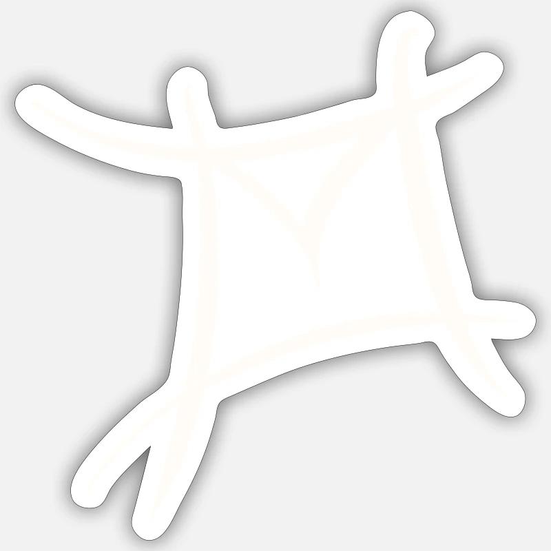 E-mail, icône d’enveloppe. Philatéliste Sticker taille S (10 x 10 cm)