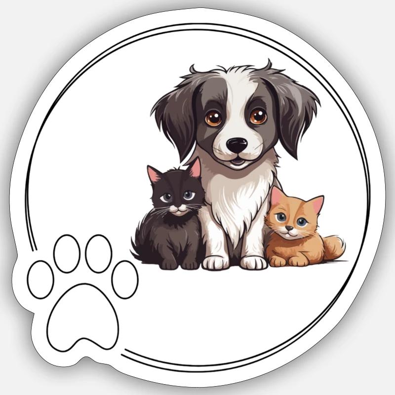 Sticker Größe S (10 x 10 cm) - 