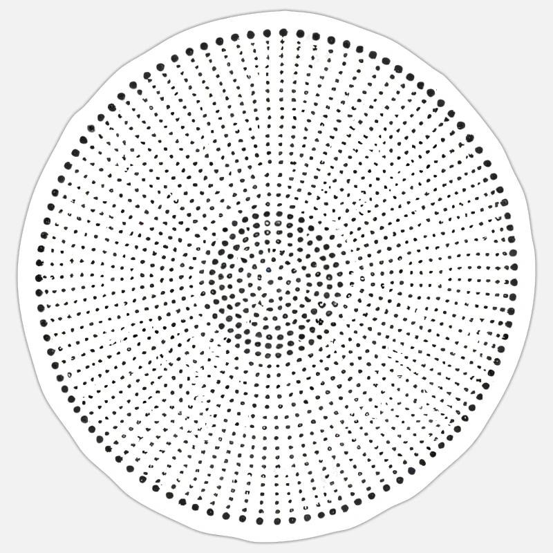 Sphere 2 Sticker size S (10 x 10 cm)