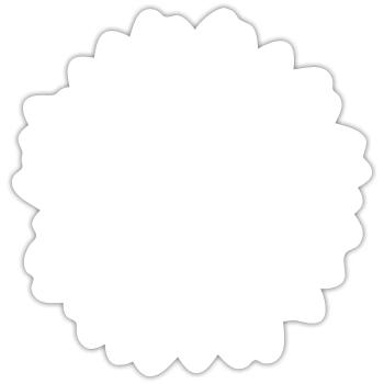Cadeau pour la fête des mères : Idée de cadeau pour la fête des mères - Sticker taille S (10 x 10 cm) - blanc mat - Devant