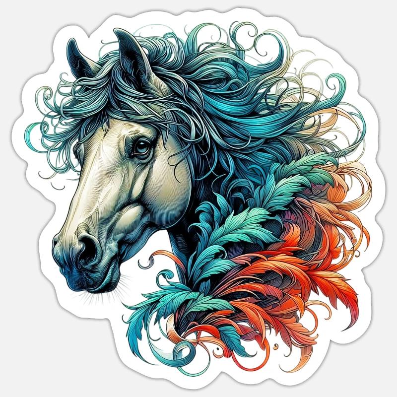 Sticker Größe S (10 x 10 cm) - 