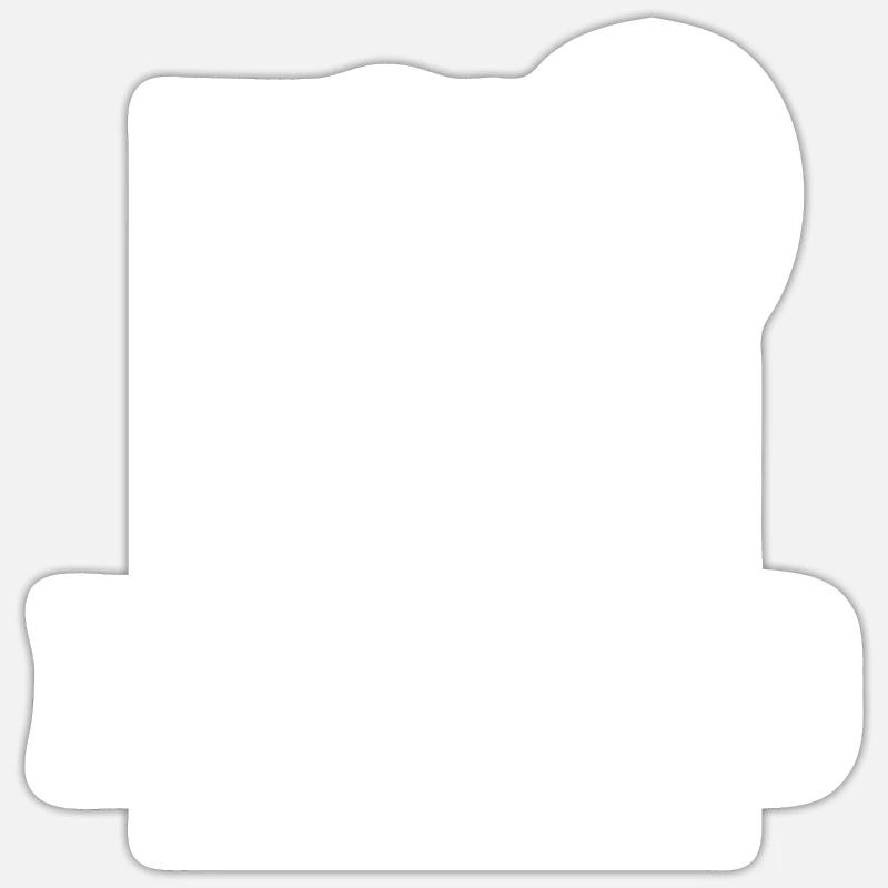 Danilo - Sticker size S (10 x 10 cm) - white matte