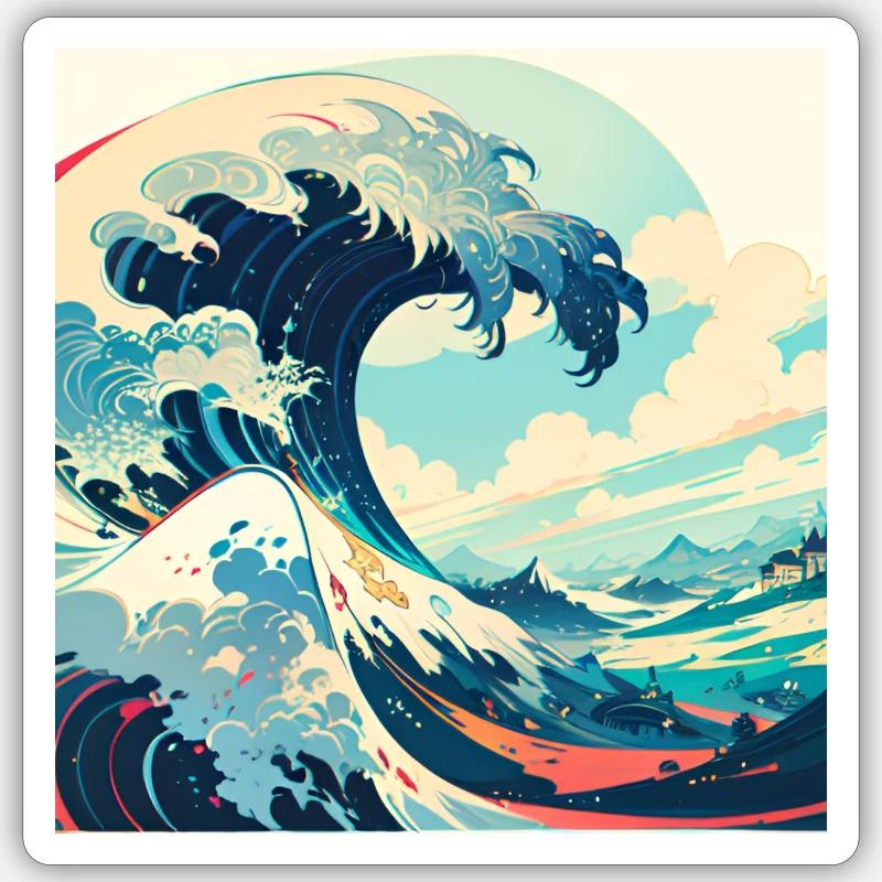 Sticker size S (10 x 10 cm) -