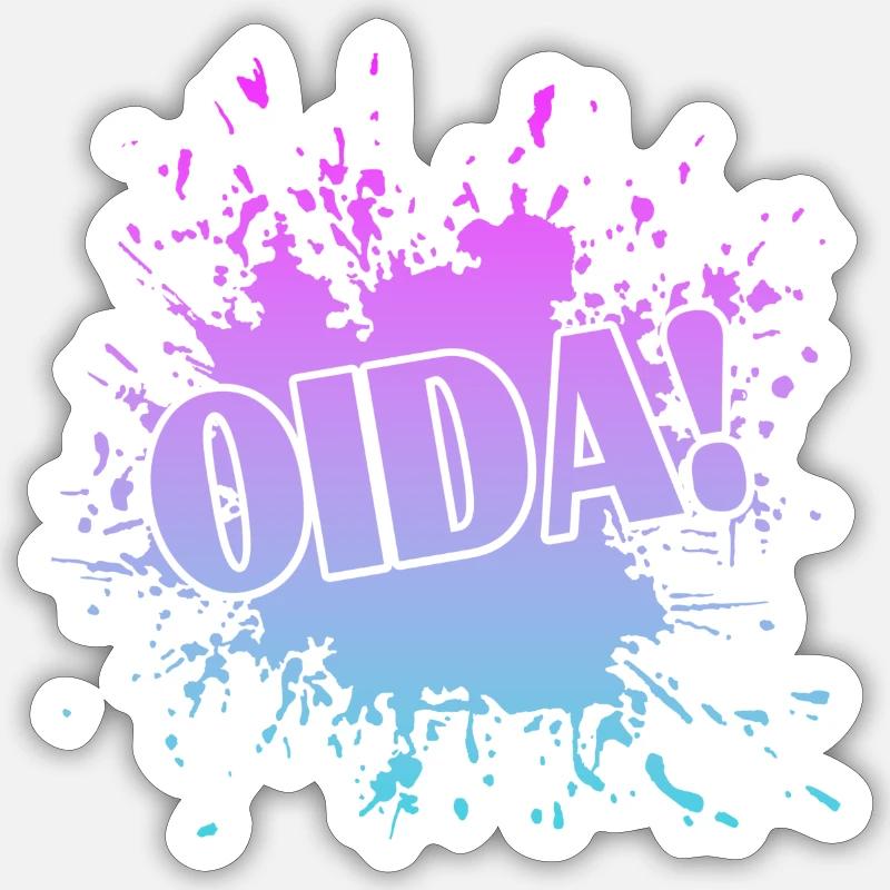 Sticker Größe S (10 x 10 cm) - 