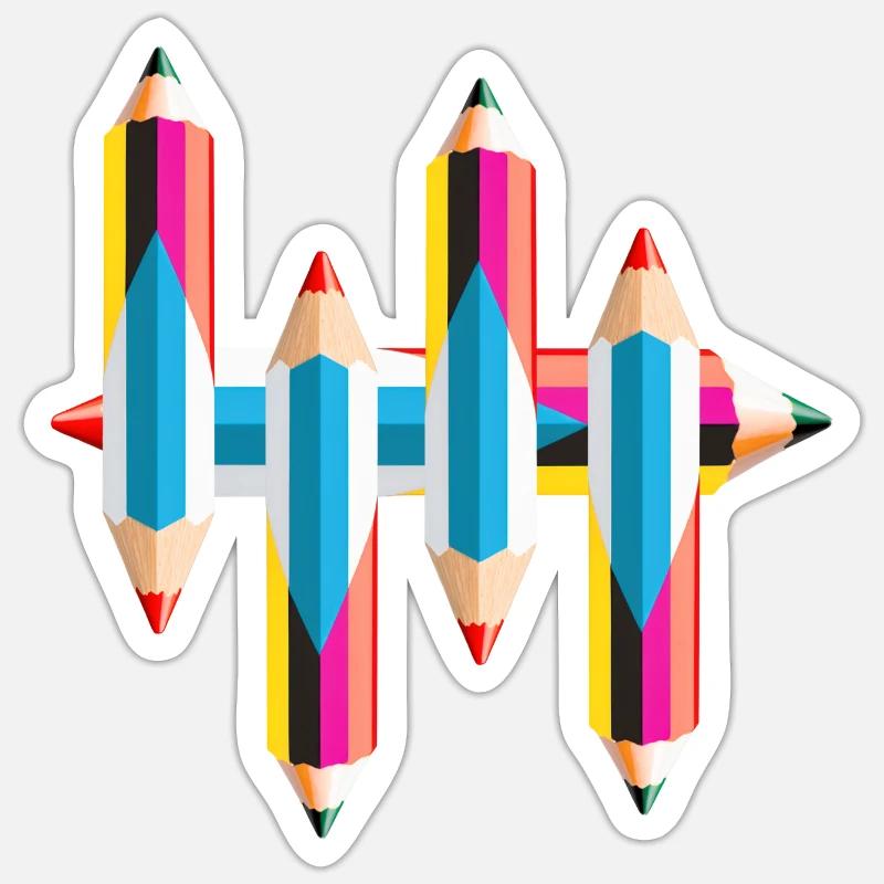 Sticker taille S (10 x 10 cm) - 