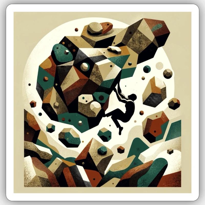 Boulder Sticker size S (10 x 10 cm)