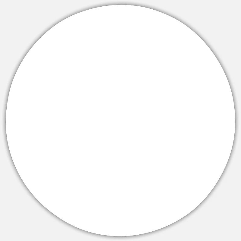 Visage mésopotamien - Sticker taille S (10 x 10 cm) - blanc mat