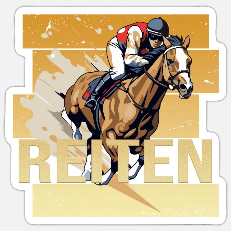 Sticker Größe S (10 x 10 cm) - 