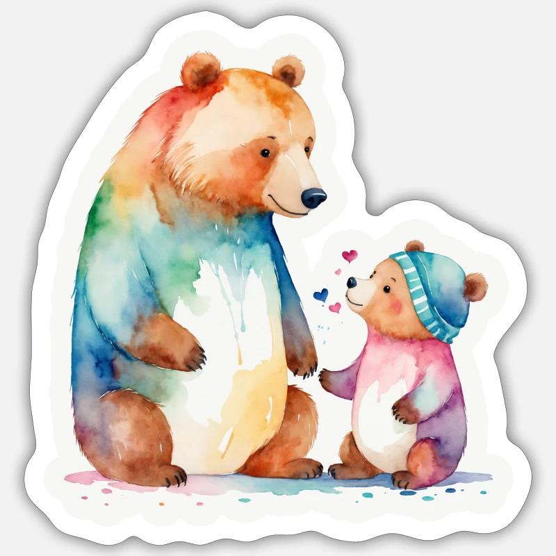 Sticker taille S (10 x 10 cm) - 