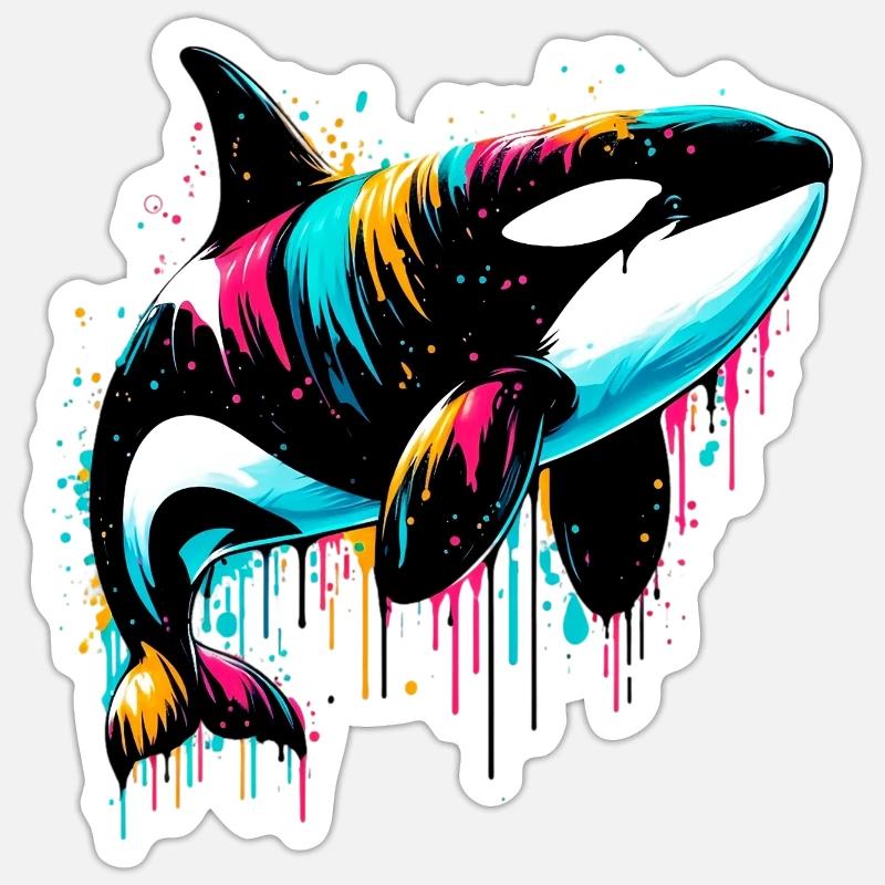 Sticker Größe S (10 x 10 cm) - 
