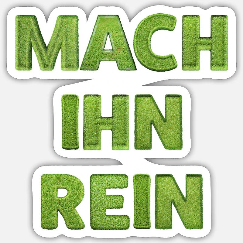 Sticker Größe S (10 x 10 cm) - 