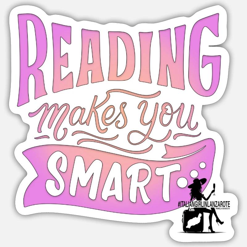 LESEN Sticker Größe S (10 x 10 cm)