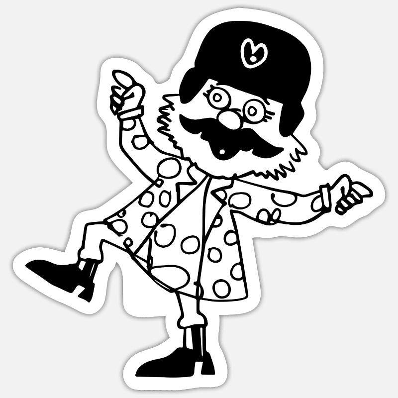 Sticker Größe S (10 x 10 cm) - 