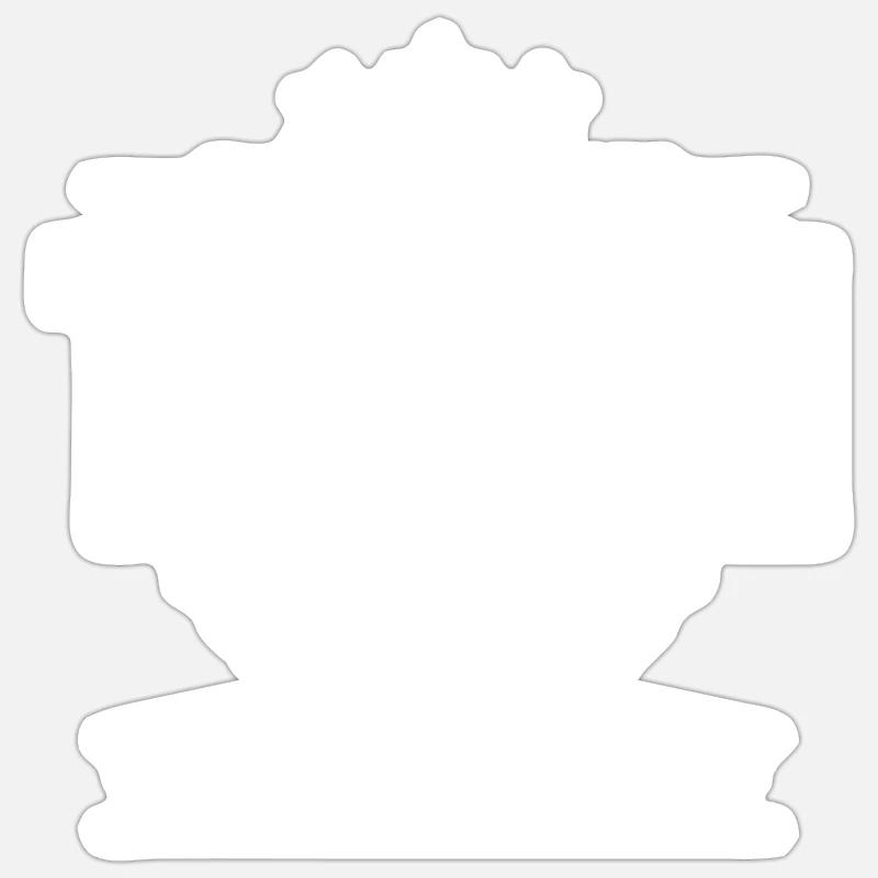 PAS DE GAIN, PAS DE DOULEUR Sticker taille S (10 x 10 cm)