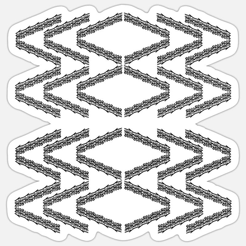 Sticker taille S (10 x 10 cm) - 
