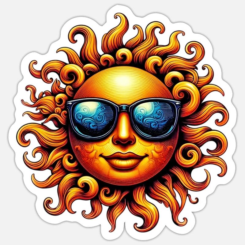 Sticker Größe S (10 x 10 cm) - 