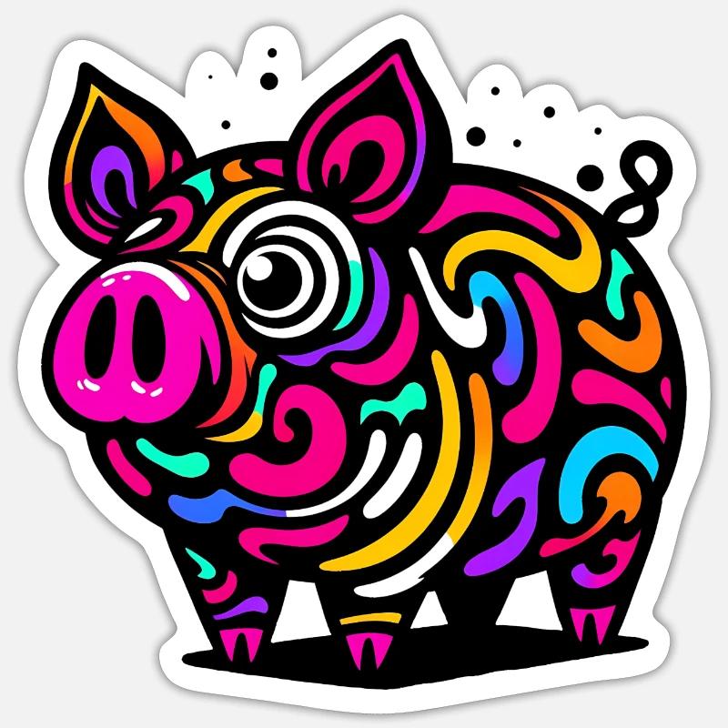 Sticker Größe S (10 x 10 cm) - 