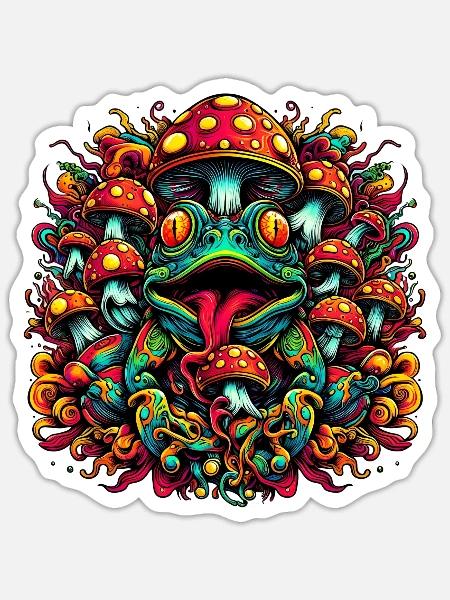 - Sticker size S (10 x 10 cm) - white matte