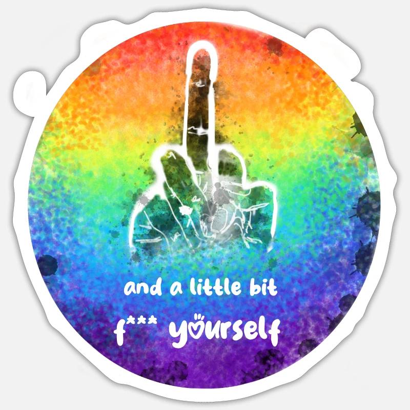 Sticker Größe S (10 x 10 cm) - 