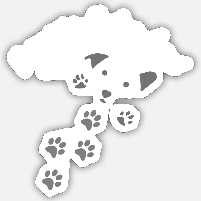 Conception d’ange de guérison de la dépression Sticker taille S (10 x 10 cm)