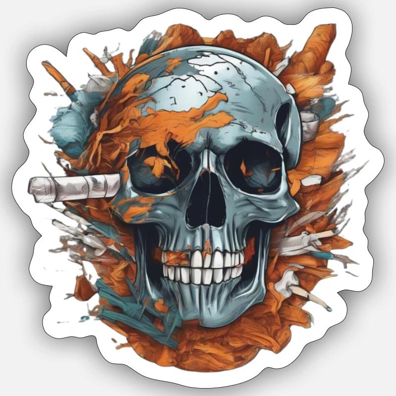 Creative Chaos - Sticker size S (10 x 10 cm) - white matte