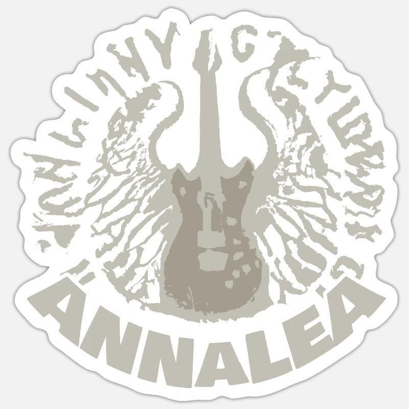 Cadeau pour Annalea - Sticker taille S (10 x 10 cm) - blanc mat