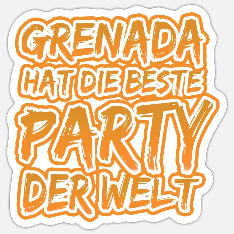 Grenade Grenade Sticker taille S (10 x 10 cm)