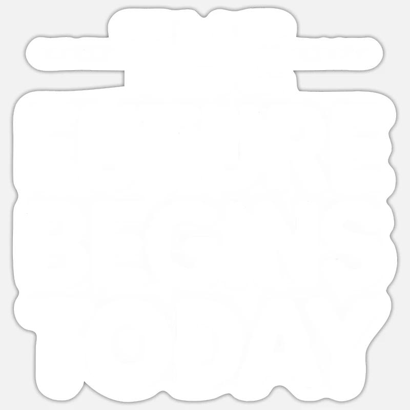 back to school - Sticker size S (10 x 10 cm) - white matte