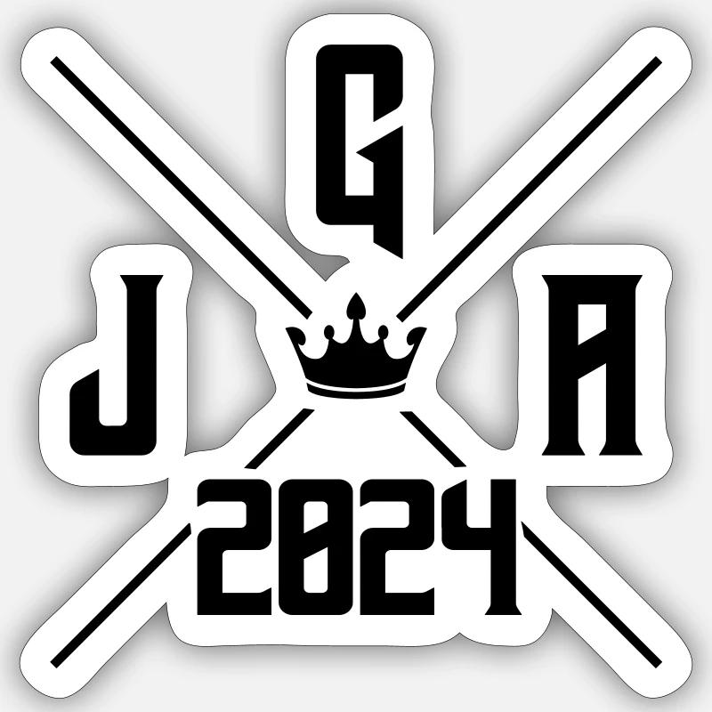 Bachelor Day 2024 - Sticker size S (10 x 10 cm) - white matte