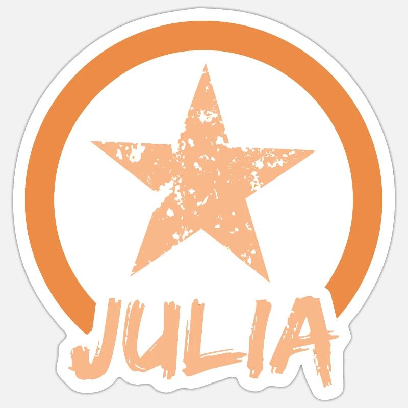 Gift for Juliet - Sticker size S (10 x 10 cm) - white matte