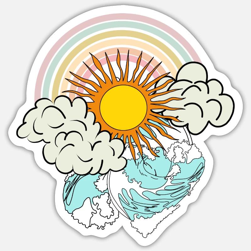 Sticker taille S (10 x 10 cm) - 