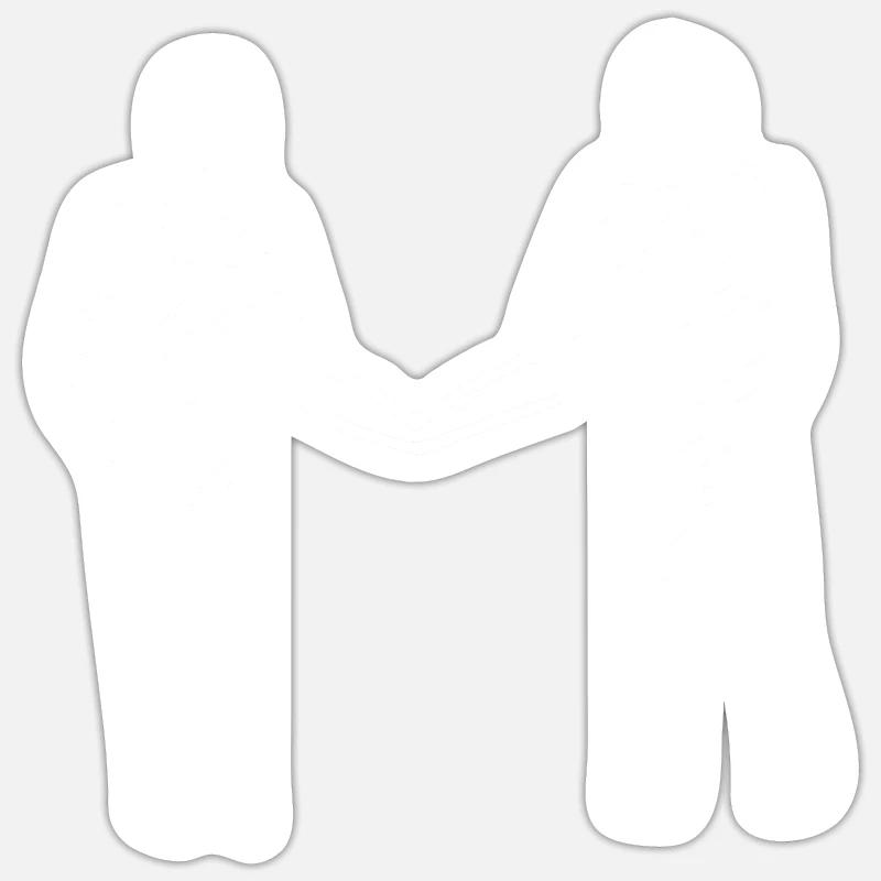 People Connectedness Unity Sticker size S (10 x 10 cm)