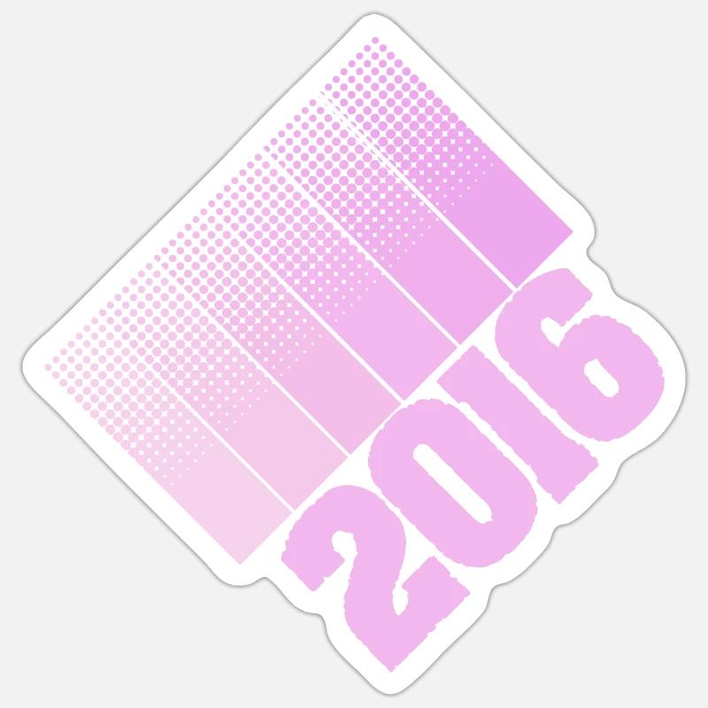 Eltern 2016 Sticker Größe S (10 x 10 cm)