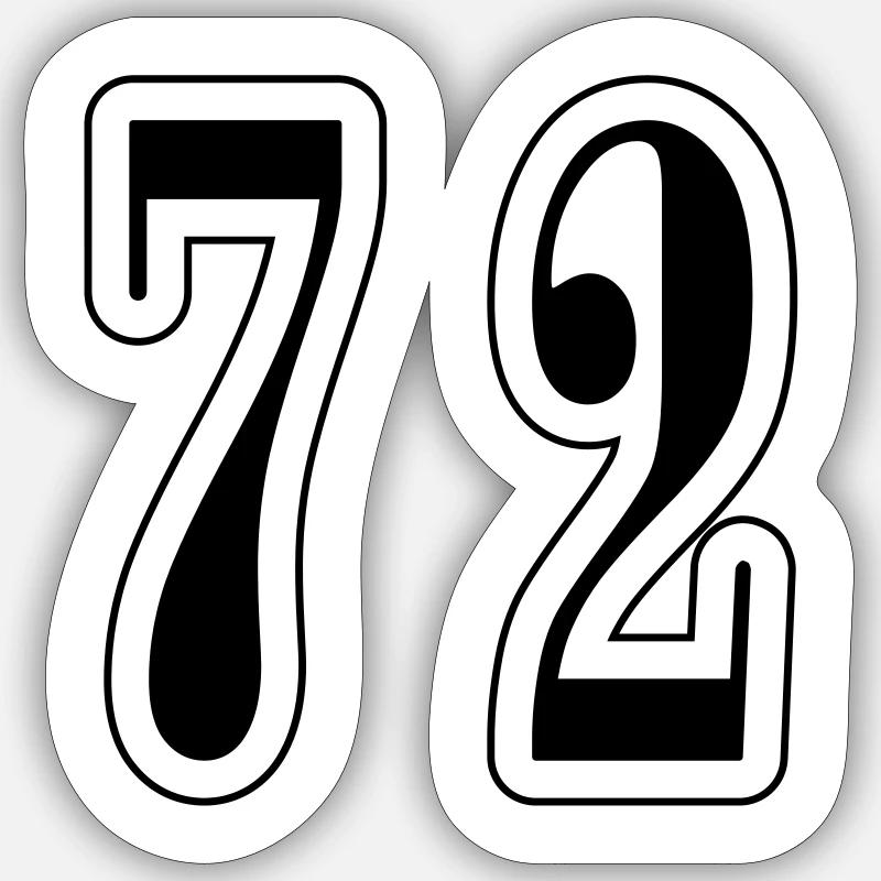 Sticker Größe S (10 x 10 cm) - 