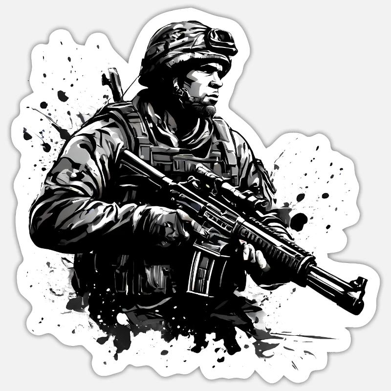 Sticker Größe S (10 x 10 cm) - 