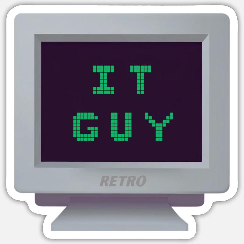 CRT - Informatik Sticker Größe S (10 x 10 cm)