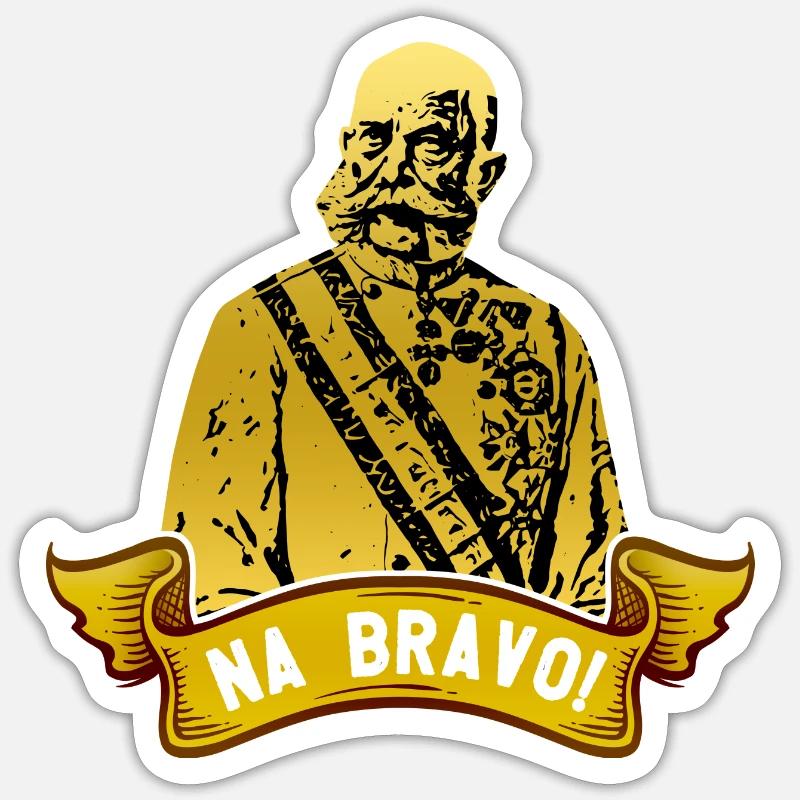Emperor Joseph Sticker size S (10 x 10 cm)