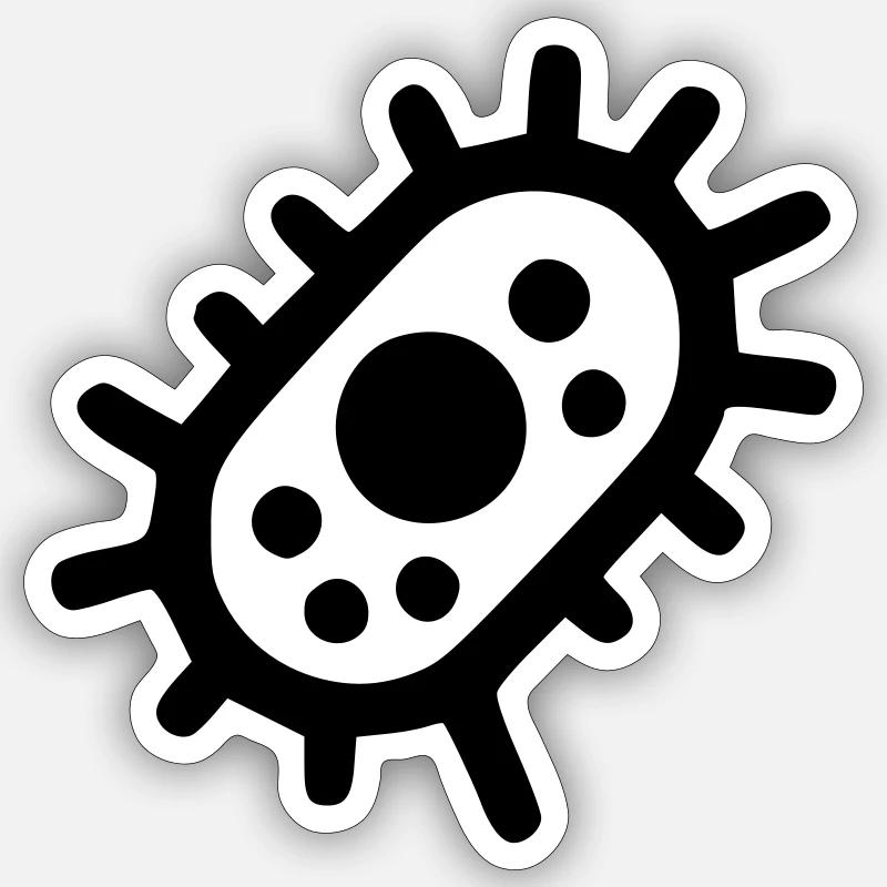 Sticker Größe S (10 x 10 cm) - 