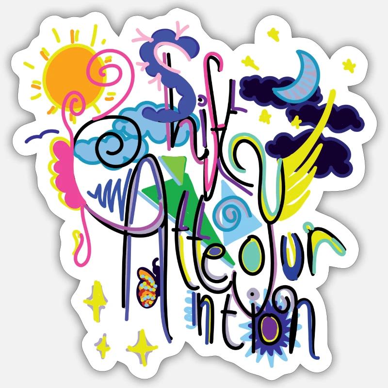 Sticker taille S (10 x 10 cm) - 