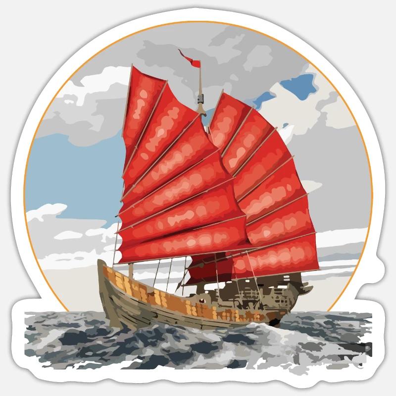Ship Sticker size S (10 x 10 cm)