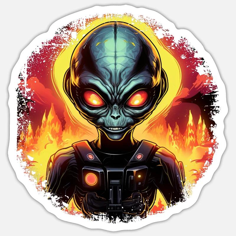 Sticker taille S (10 x 10 cm) - 