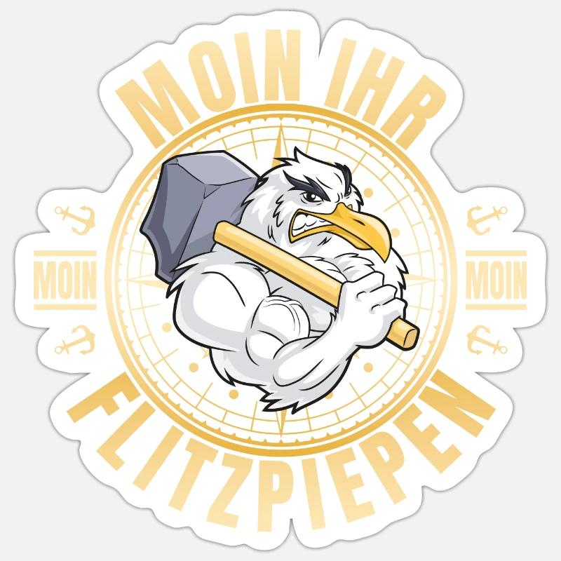 Sticker Größe S (10 x 10 cm) - 