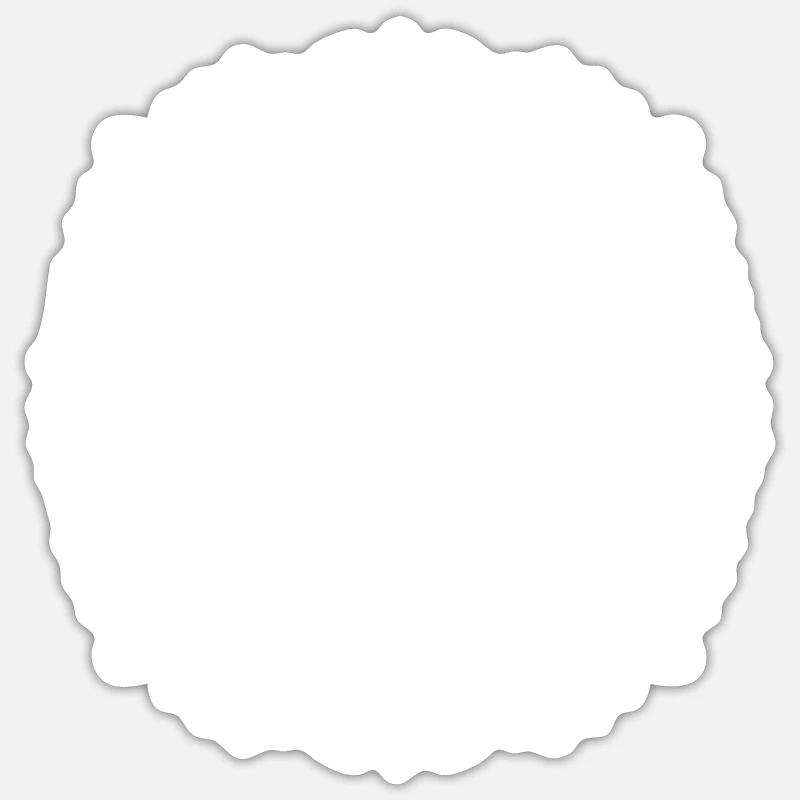 Jesus is Enough - Sticker size S (10 x 10 cm) - white matte