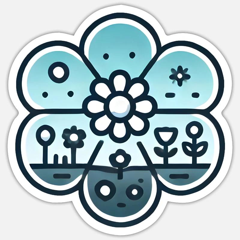 Sticker Größe S (10 x 10 cm) - 