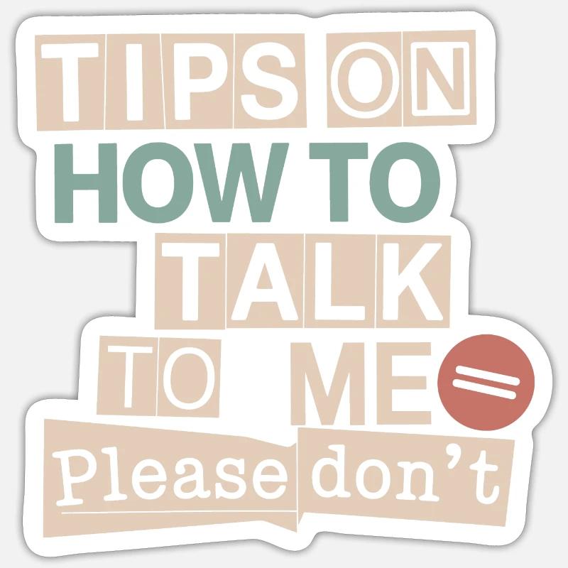 Sticker size S (10 x 10 cm) -