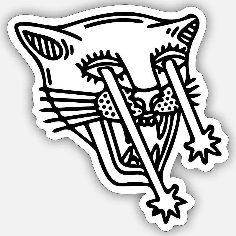 Sticker taille S (10 x 10 cm) - 