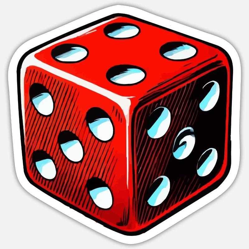 cube Sticker size S (10 x 10 cm)