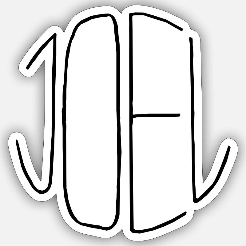 Sticker size S (10 x 10 cm) - 