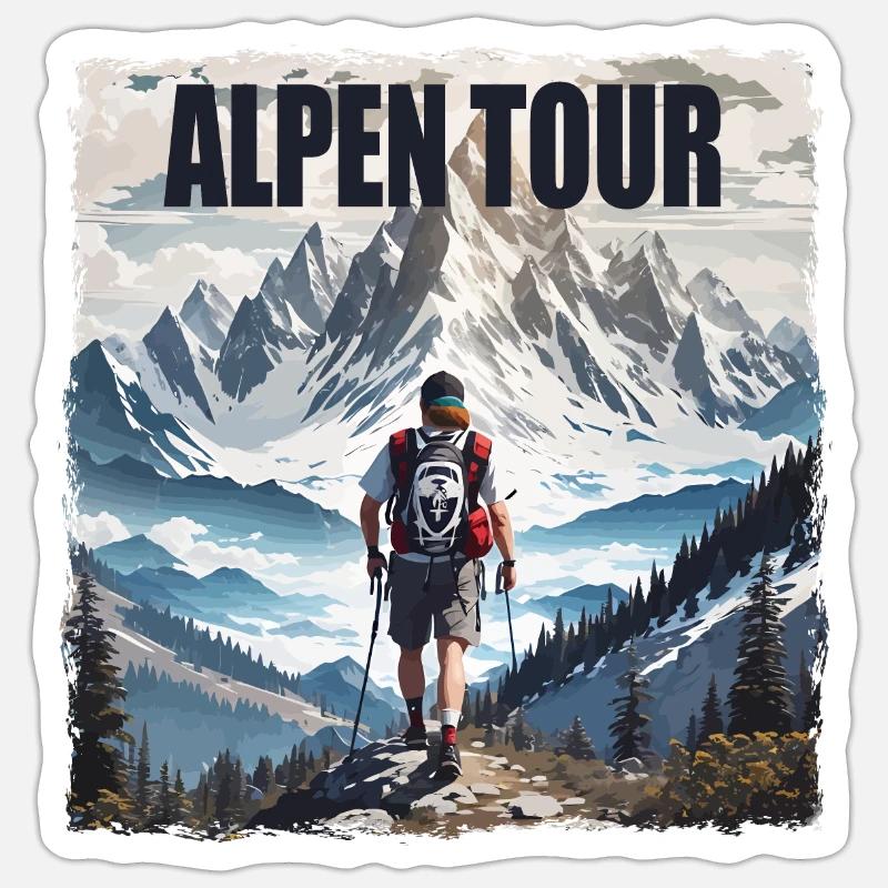 Sticker Größe S (10 x 10 cm) - 