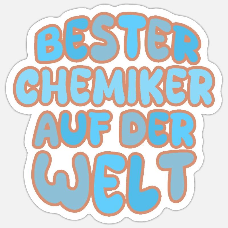 Vocation Chemist Sticker size S (10 x 10 cm)